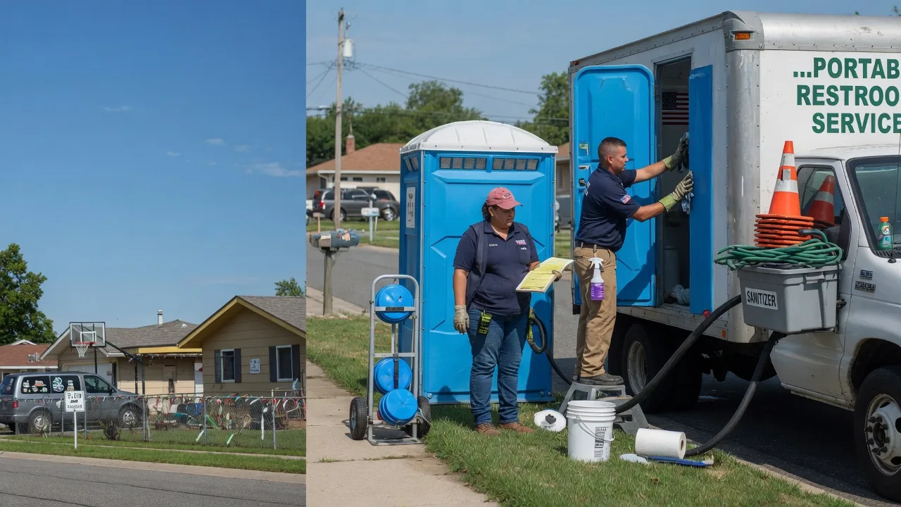Portable Toilet Rental in Bergholz, OH near me